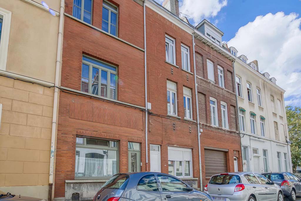 façade d'un immeuble de rapport à Lille