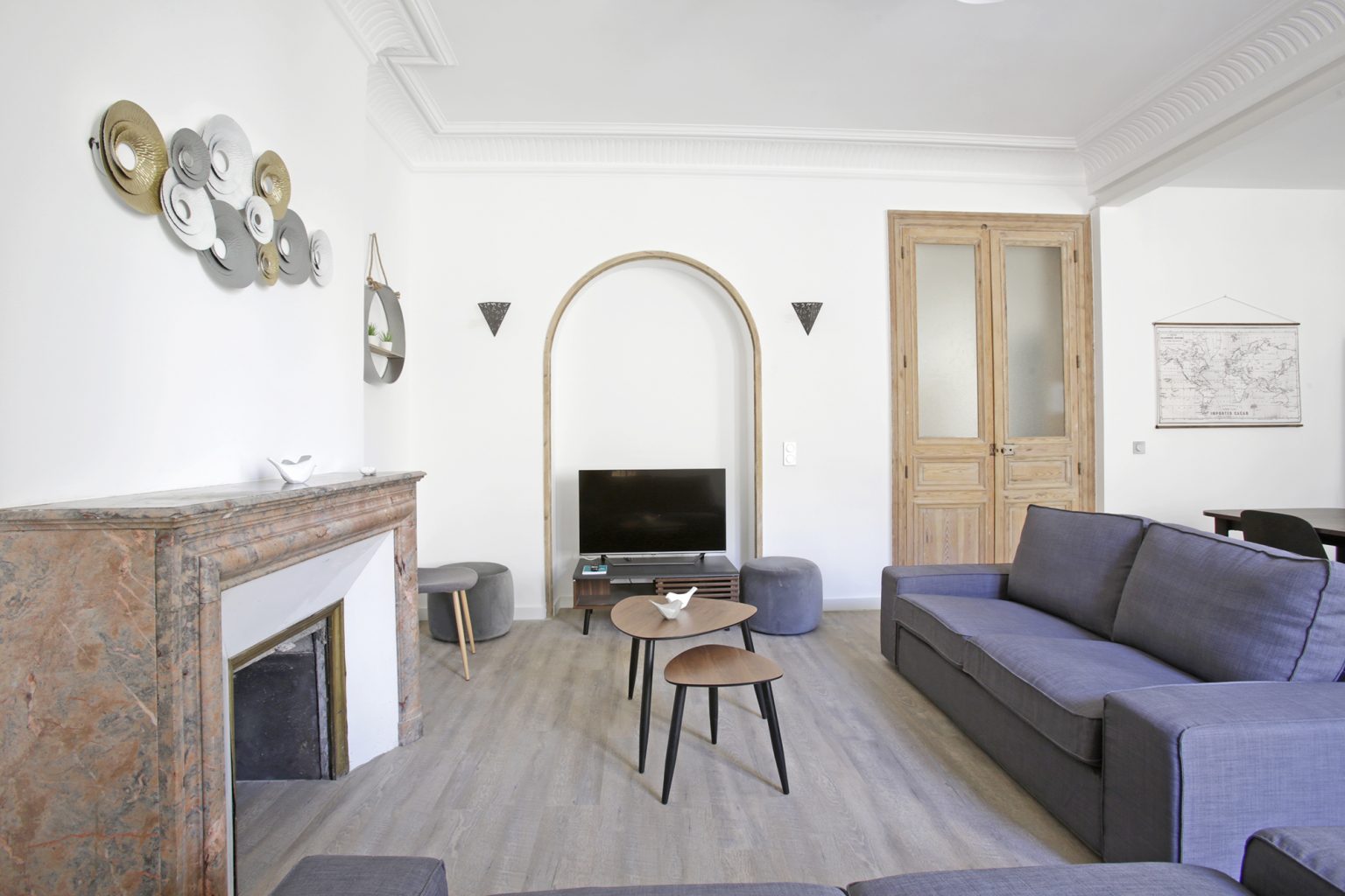 immeuble de rapport à Marseille salon