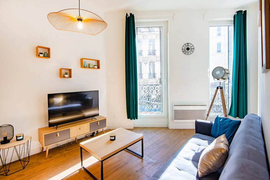 T4 60m² Marseille salon