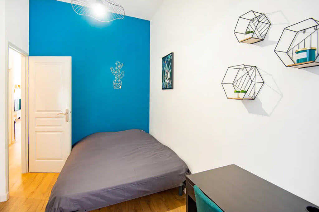 T4 60m² Marseille chambre