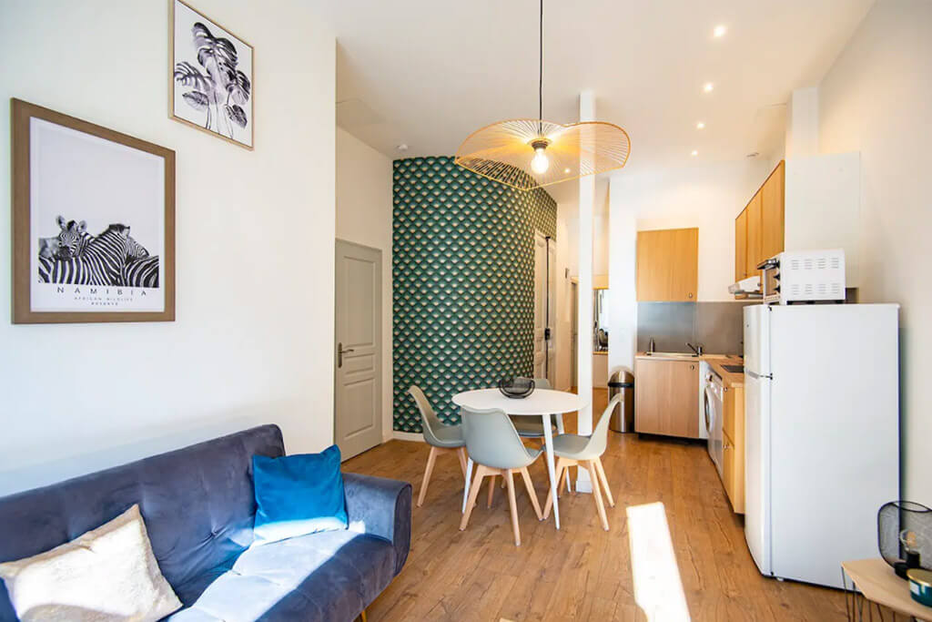 T4 60m² Marseille salon